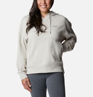 Beige Columbia Break It Down Women's Hoodie | 62153KNYP