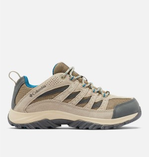 Beige Columbia Crestwood Women's Hiking Shoes | 12683HOQN