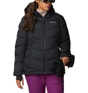 Black Columbia Abbott Peak Insulated Women's Ski Jacket | 72941PVDY