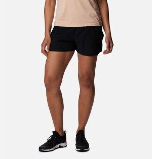 Black Columbia Alpine Chill Zero Women's Shorts | 15482KWOL