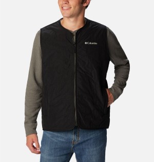 Black Columbia Birchwood Men's Vest | 54730VRNL