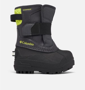 Black Columbia Bugaboot Celsius Strap Kids' Boots | 70891JQXD