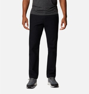 Black Columbia Flex ROC Men's Pants | 23507OYTL