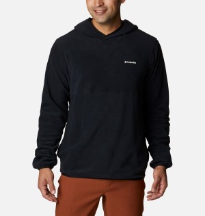 Black Columbia Haven Hills Fleece Men's Hoodie | 17324YZND