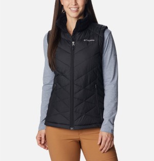 Black Columbia Heavenly Women's Vest | 94375FRDW