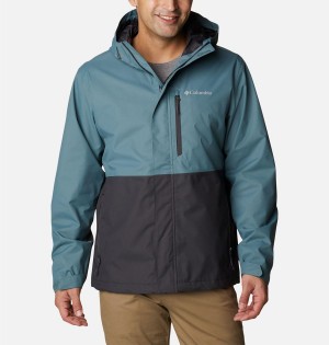 Black Columbia Hikebound Men's Rain Jacket | 41709ELJW