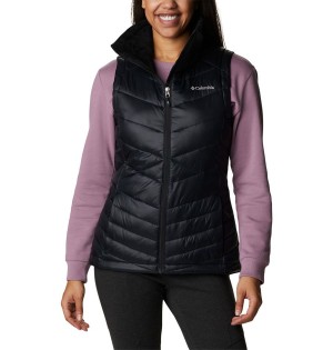 Black Columbia Joy Peak Insulated Women's Vest | 25409ZPRT