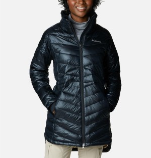 Black Columbia Joy Peak Mid Women's Puffer Jacket | 90435HYZB