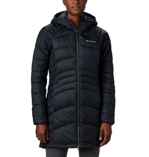 Black Columbia Karis Gale Long Women's Puffer Jacket | 79062KIVW