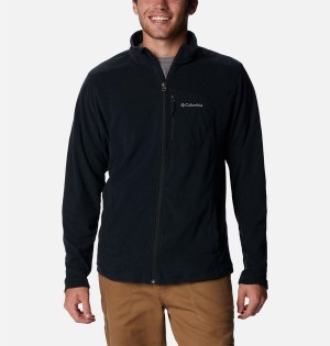 Black Columbia Klamath Range Full Zip Men's Fleece Jacket | 57431ASEY