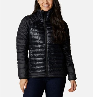 Black Columbia Labyrinth Loop Insulated Women's Puffer Jacket | 80725DWCB