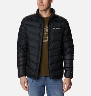 Black Columbia Labyrinth Loop Omni Heat Infinity Insulated Men's Puffer Jacket | 43607RCOL