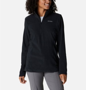 Black Columbia Lake Aloha Half Zip Fleece Women's Pullover | 75349HGYI