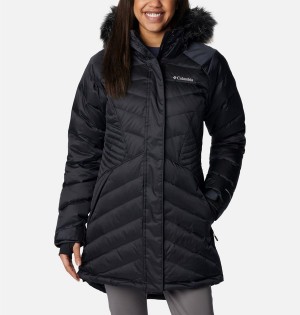 Black Columbia Lay D III Mid Women's Puffer Jacket | 42915ORZP