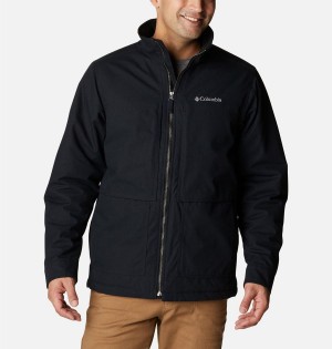 Black Columbia Loma Vista II Insulated Men's Puffer Jacket | 65803FWKT