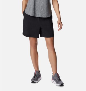 Black Columbia Magnolia Springs Pull On Women's Shorts | 46895XHUE