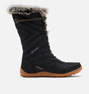 Black Columbia Minx Mid III Women's Boots | 27681QESD