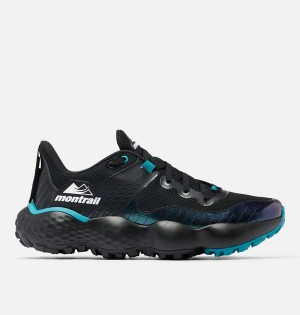 Black Columbia Montrail Trinity MX Trail Running Men's Sneakers | 71592YLQZ