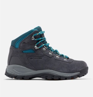 Black Columbia Newton Ridge Plus Waterproof Amped Boot Women's Hiking Shoes | 14560QYRL