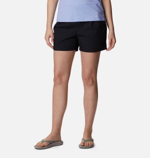 Black Columbia Norgate Women's Shorts | 93120BGRV