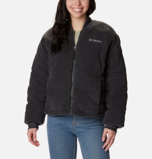 Black Columbia Novelty Women's Puffer Jacket | 29875OSJW