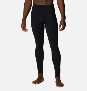 Black Columbia Omni Heat Infinity Baselayer Tights Men's Pants | 95612QURT