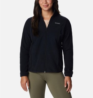 Black Columbia Overlook Trail Full Zip Women's Fleece Jacket | 89162XNDT