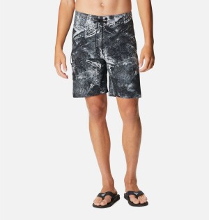 Black Columbia PFG Offshore II Board Men's Shorts | 50479LCQA