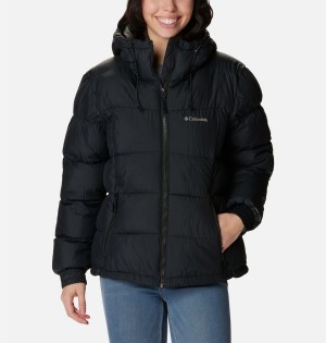 Black Columbia Pike Lake II Insulated Women's Puffer Jacket | 25617YLAR