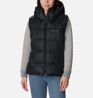 Black Columbia Pike Lake II Insulated Women's Vest | 69745VSCY