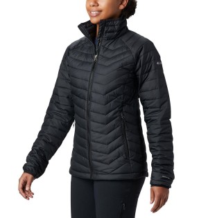 Black Columbia Powder Lite Women's Puffer Jacket | 14973GIYW