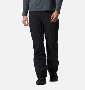 Black Columbia Powder Stash Ski Men's Pants | 56187HUBT