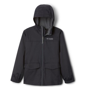 Black Columbia Rain-Zilla Kids' Jacket | 30459VXKF