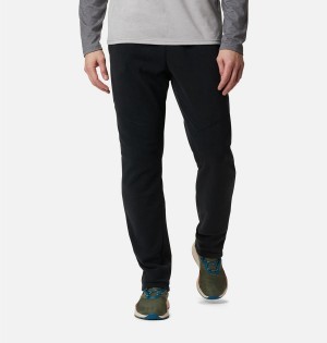 Black Columbia Rapid Expedition Fleece Men's Pants | 40962VKUZ