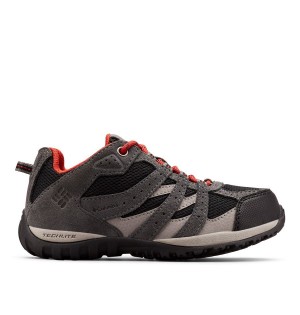 Black Columbia Redmond Waterproof Kids' Sneakers | 06257RQEM