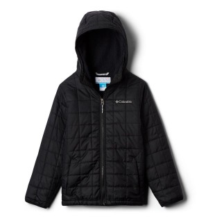 Black Columbia Rugged Ridge Sherpa Lined Kids' Jacket | 84156XTYN