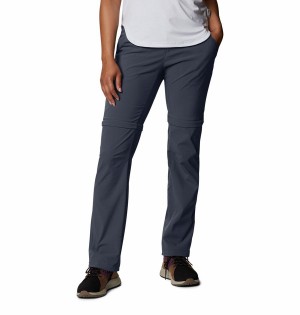 Black Columbia Saturday Trail II Stretch Convertible Women's Pants | 46901JEYL