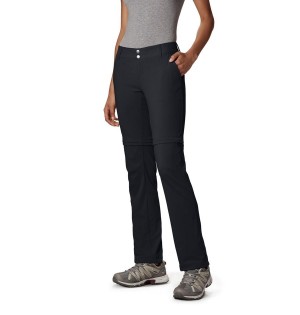 Black Columbia Saturday Trail II Stretch Convertible Women's Pants | 56781UJPF