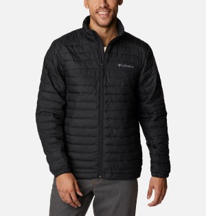 Black Columbia Silver Falls Insulated Men's Puffer Jacket | 89076QGIW