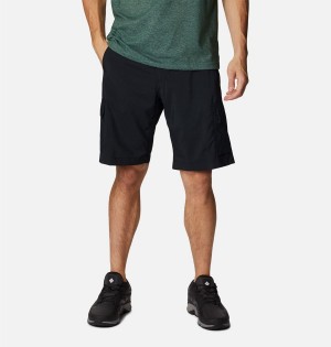 Black Columbia Silver Ridge Utility Cargo Men's Shorts | 54036XEWL