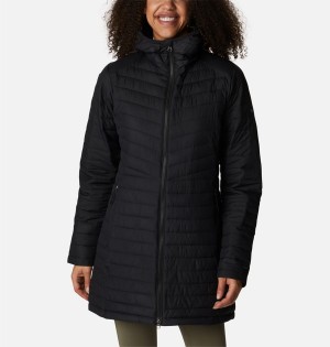 Black Columbia Slope Edge Mid Women's Coats | 40572BRGI