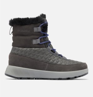 Black Columbia Slopeside Peak Luxe Women's Boots | 21863DWCT