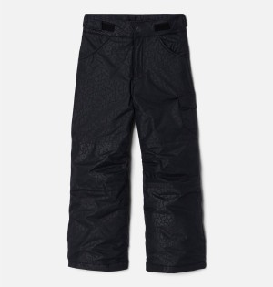 Black Columbia Starchaser Peak Insulated Ski Kids' Pants | 65421PESY