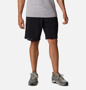 Black Columbia Stealth Camp Active Men's Shorts | 72940XGVC