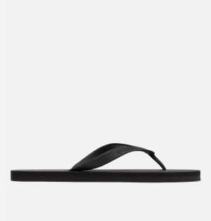 Black Columbia Sun Trek Flip Flop Men's Sandals | 16405CJUF