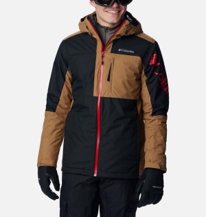 Black Columbia Timberturner II Men's Ski Jacket | 86973XVMJ