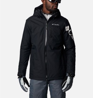 Black Columbia Timberturner II Men's Ski Jacket | 75206VFIS