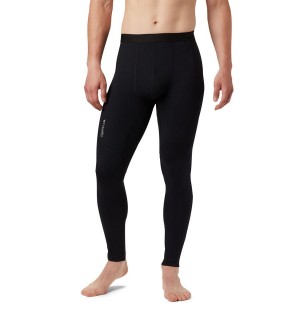 Black Columbia Titanium Omni Heat 3D Knit Tight Men's Pants | 30461ACRB