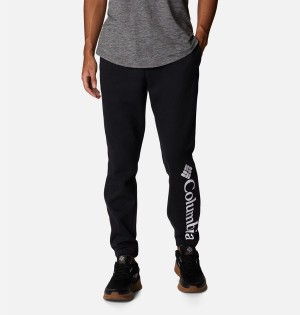 Black Columbia Trek Joggers Men's Pants | 23609YWHM