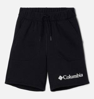 Black Columbia Trek Kids' Shorts | 62108IZEA